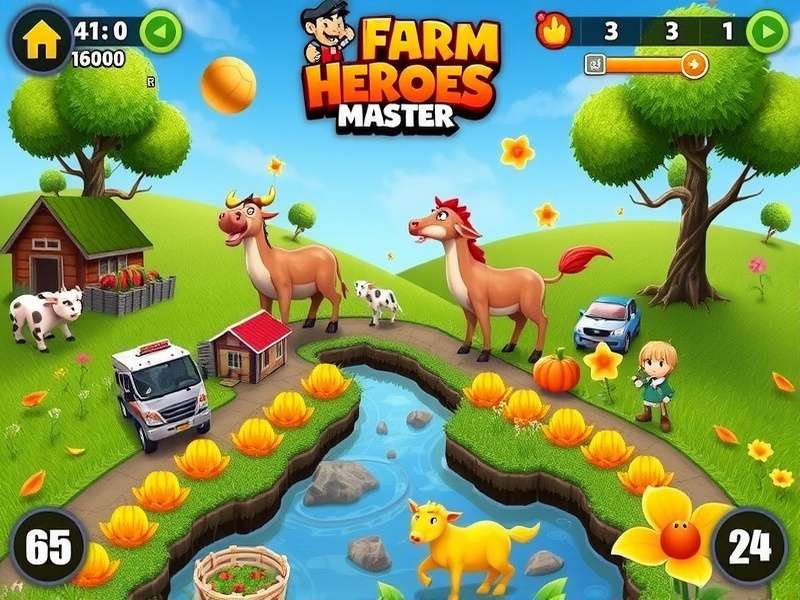 Farm Heroes Master India Edition Gameplay